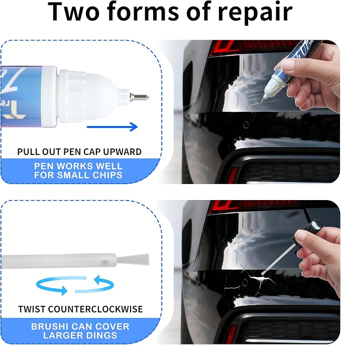 212 Obsidian Touch Up Paint for Lexus Match, Car Paint Scratch Repair kit, 2 in 1 Scratch Remover Pen with Color-Matched Rapid Drying of Paint Coating