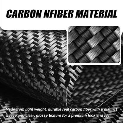 31PCS Real Carbon Fiber Interior Trim Kit Compatible with Infiniti Q50 2014-2024 & Q60 2017–2022, Interior Decor Sticker Accessories