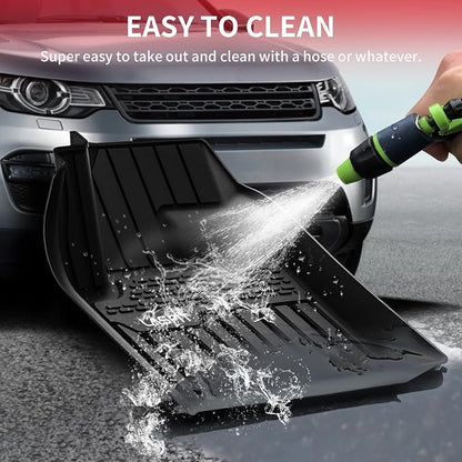 LASFIT Floor Mats Fit for Land Rover Range Rover Evoque 2011-2019, Custom Fit TPE All Weather Waterproof Floor Liners 1st & 2nd Row, Fit 5 Door and Coupe (Not for Convertible), Black, Easy to Clean