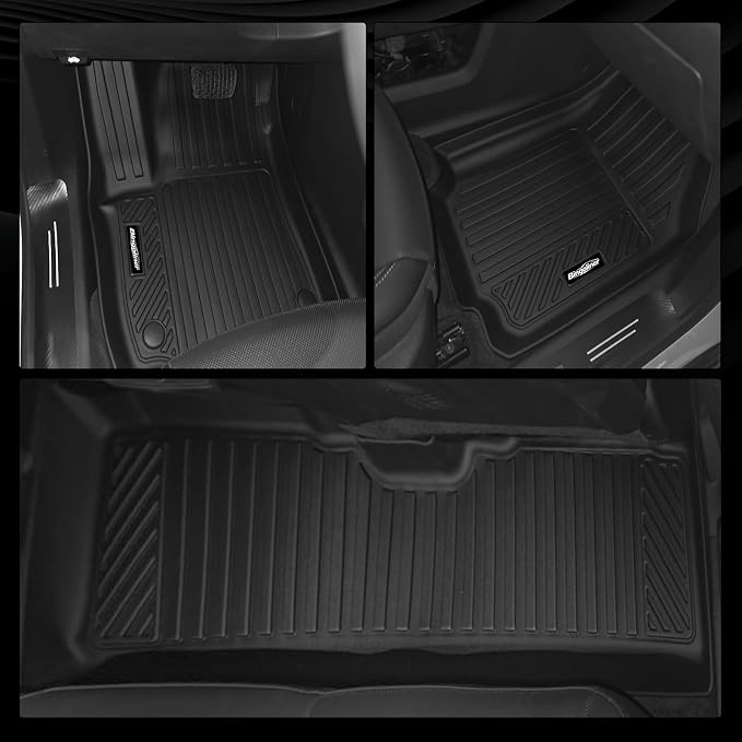 Floor Mats for 2025 2026 Kia K4 (Not for K4 Hatchback), All Weather Interior Protector Floor Mats & Trunk Mat & Door Sill Guard for Kia K4 Car Accessories Floor Liner