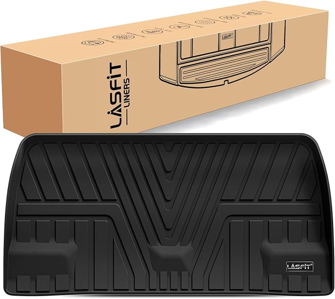 LASFIT Trunk Mat for Honda Odyssey 2018-2026, Custom Fit Cargo Mat, Waterproof All Weather, Kid & Pet Friendly, Easy Clean for Family Use