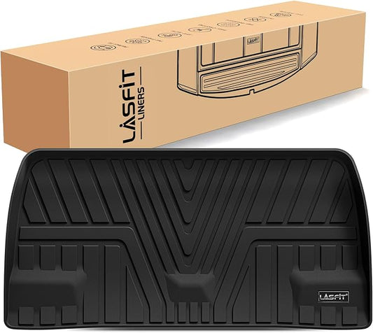 LASFIT Trunk Mat for Honda Odyssey 2018-2026, Custom Fit Cargo Mat, Waterproof All Weather, Kid & Pet Friendly, Easy Clean for Family Use