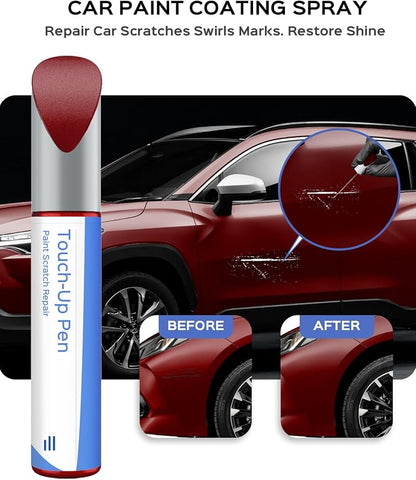 3Q3 Dark Red/Salsa Red Pearl Touch Up Paint Compatible with Toyota Exact Match Chips and Nicks Touch Up