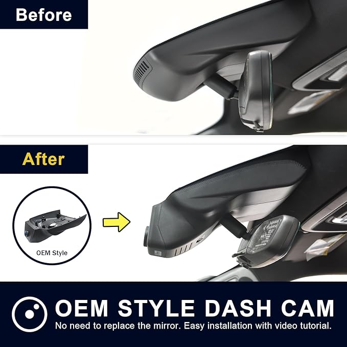 Mangoal 4K Dash Cam fit for Chevy Silverado 1500 2022-2026 2500 HD/3500 HD 2024-2026 (Model C),WT RST LTZ Custom Trail Boss High Country ZR2, GPS, WiFi & APP, 64GB Card
