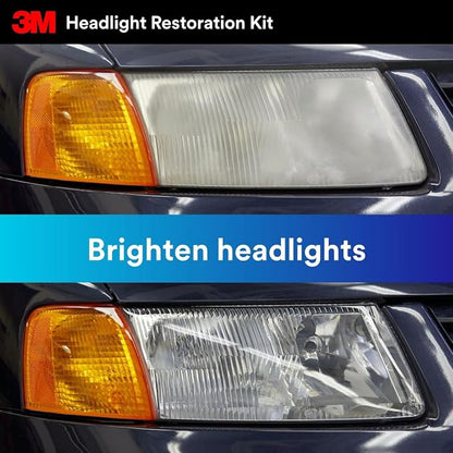 3M Headlight Lens Restoration System, 39008, 1 Kit, 2-Pack
