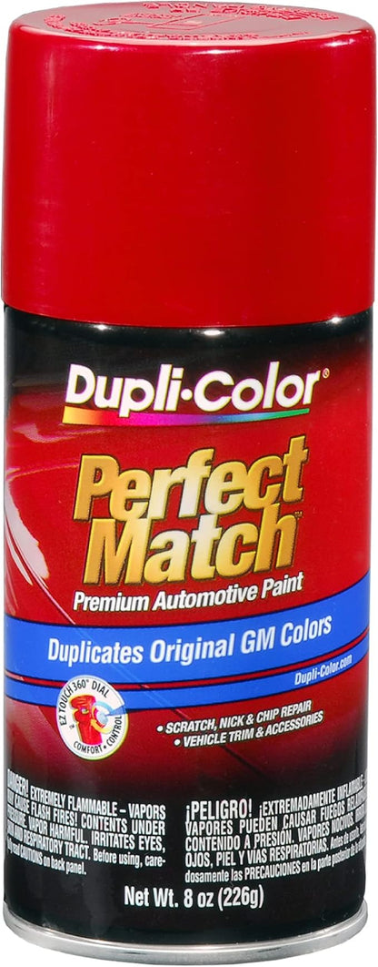 Dupli-Color Perfect Match Premium Automotive Paint, Victory Red, 8 oz