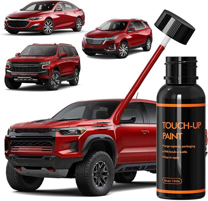 WA170H/GNT/Radiant Red Touch Up Paint for Chevy, DIY Car Paint Scratch Repair Kit, Automotive Paints, Quick & Easy Fix Scratch Repair Compatible with Chevrolet/Silverado/Equinox/Malibu/Tahoe