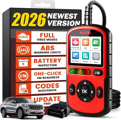 Autel AutoLink AL549 OBD2 Scanner Code Reader | Check Engine Code Reader ABS Diagnostic Tool,Universal Car Battery Test, Live Data,Scan tool For Car Repairers, Enthusiasts
