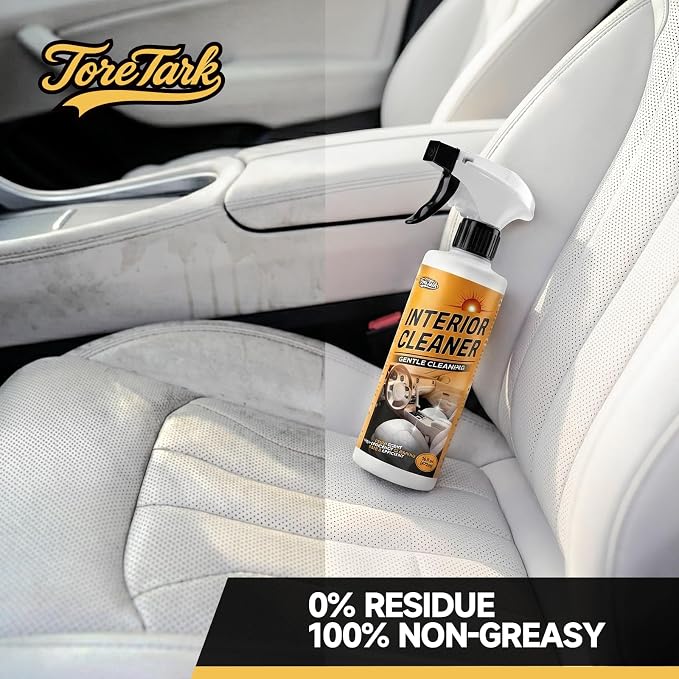 toretark Interior Car Cleaner Kit for Tesla, pH-Neutral Safe for All Surface, 2-in-1 Modes Car Upholstery Cleaner for BMW Accessories, Cleaning Kit Interior for Mercedes Benz Car Accessories
