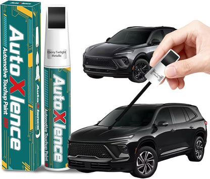 Ebony Twilight Metallic(GB8/WA384A) Touch Up Paint Compatible with Buick Car Paint Pen Scratch Repair Automotive Scratch Remover Fix Exact Color Match