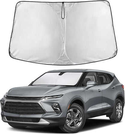 EcoNour Windshield Sunshade Compatible for Chevrolet Blaze 2019-2024 2025 2026, Sun Visor for Front Windshield & Window Sun Shade Cover, UV Heat Blocker & Protector, Car Accessories