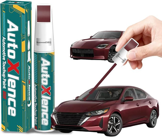 Rosewood(NBQ) Touch Up Paint Compatible with Nissan Car Paint Pen Scratch Repair Automotive Scratch Remover Fix Exact Color Match