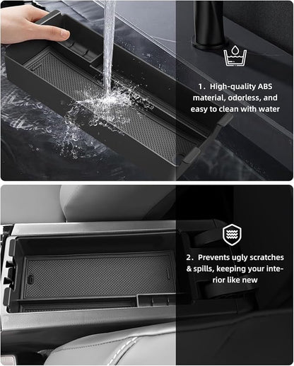 Dashboard Screen Storage Tray & Center Console Organizer for 2023-2026 Toyota Prius – 2025 2026 Prius Interior Accessories