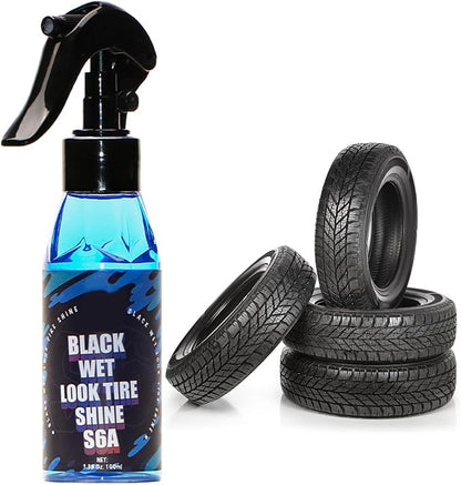 Car Tire Coating Agent Wheel Maintenance Dressing Sprayer Suitable For Enhanced Protections Against Aging Cracks Fading