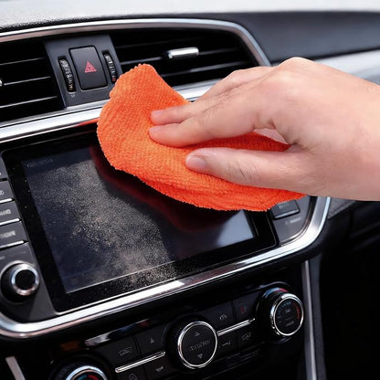 XINDELL 5 Pack Windshield Cleaner Microfiber Pads – Replacement Heads Cover for Xindell Tools. Washable & Reusable 5.7" W Triangle Pads (Red). Fits Window Reach Tool - Handle Not Included