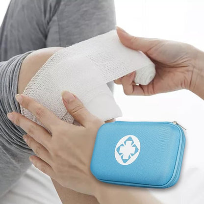 Small-Waterproof Car First-Aid Kit Emergency-Kit - Blue 273Piece Camping Equipment for Camping Hiking Home Travel YIDERBO