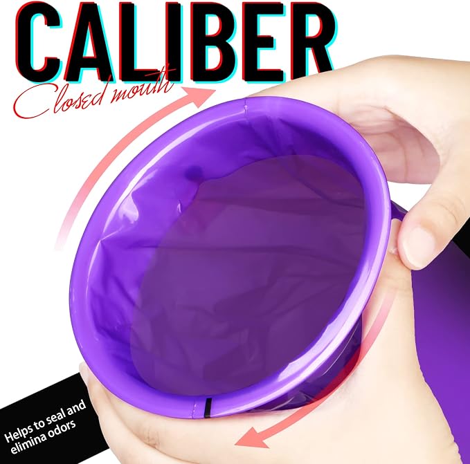 YGDZ Barf Bags, 15 Pack Vomit Bags Disposable Throw Up Emesis Bags Puke Nausea Bags for Travel Motion Sickness, Car & Aircraft, Purple