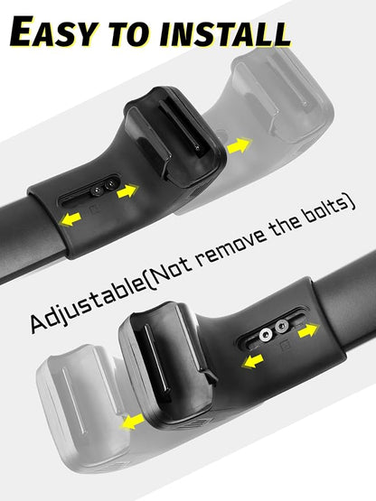 Gdydi 220lbs Roof Rack Cross Bars Compatible with 2021-2025 Suburban, Tahoe, GMC Yukon, Yukon XL, Cadillac Escalade ESV with Anti-Theft Lock, Black Matte Aluminum Anti-Corrosion Crossbars