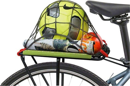 Small Cargo Net Elasto Net by Delta Cycle - Expandable Bungee Net with Hooks Stretches 2X in Size - Bike Cargo Net Keeps Your Gear Tightly in Place for Bikes & Kayaks