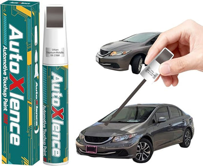 YR-578M Urban Titanium Metallic Touch Up Paint Compatible with Honda Car Paint Pen Scratch Repair Automotive Scratch Remover Fix Exact Color Match