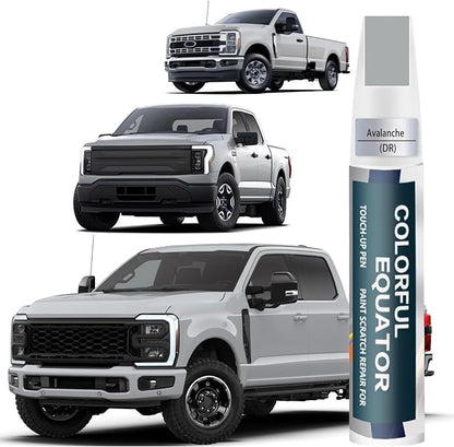 DR Avalanche Touch Up Paint for Ford, Car Paint Pen Scratch Repair Two-In-One Touch Up Paint, Premium Car Scratch Remover for Deep Scratches