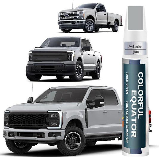 DR Avalanche Touch Up Paint for Ford, Car Paint Pen Scratch Repair Two-In-One Touch Up Paint, Premium Car Scratch Remover for Deep Scratches
