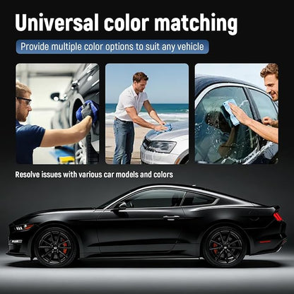 2 PCS Magic Car Scratch Removal Pen, 2026 New Car Paint Repair Pen for Minor Clear-Coat Scratches, Portable Auto Scratch Remover, Weather-Resistant for All Models