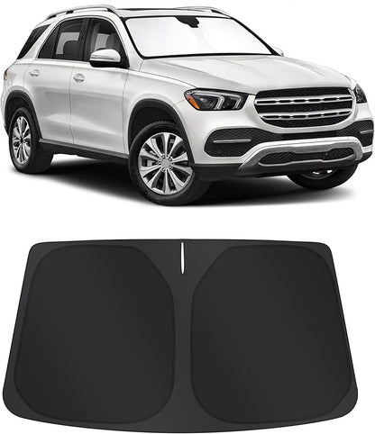 TINGLU Sun Shade for Subaru WRX 2015-2021 Accessories Windshield Sun Shade Window Shade UV Rays Protection Sun Visor Cover with Steering Wheel Sunshade Storage Bag