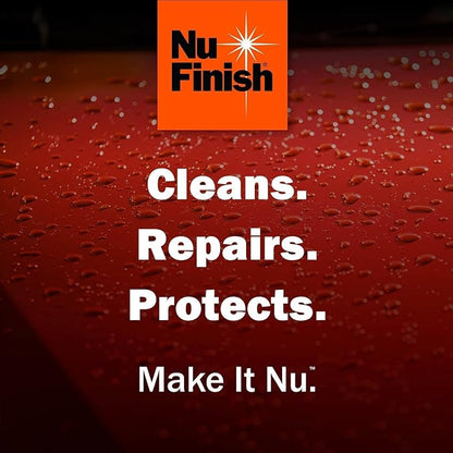 Nu Finish Exterior Detailing Kit - 3-Piece Professional Car Care System with Scratch Remover, Ceramic Coating & Polish, Gift for Auto Enthusiasts
