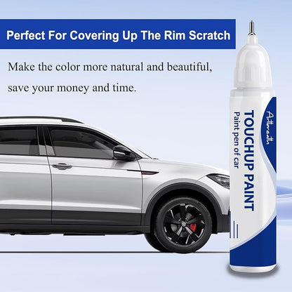 Candy White(LB9A/B4) Touch Up Paint for Volkswagen-Exact Match–Chips and Nicks Car Paint Scratch Repair Kit Automotive Paint Pen for Atlas/Beetle/CC/EOS/Golf/GTI/Jetta/Passat/Tiguan