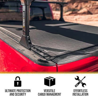 RealTruck BAK Revolver X4ts Hard Rolling Truck Bed Tonneau Cover | 80146RK | Fits 2023-2026 Chevy/GMC Colorado/Canyon 5' 2" Bed (62.4")