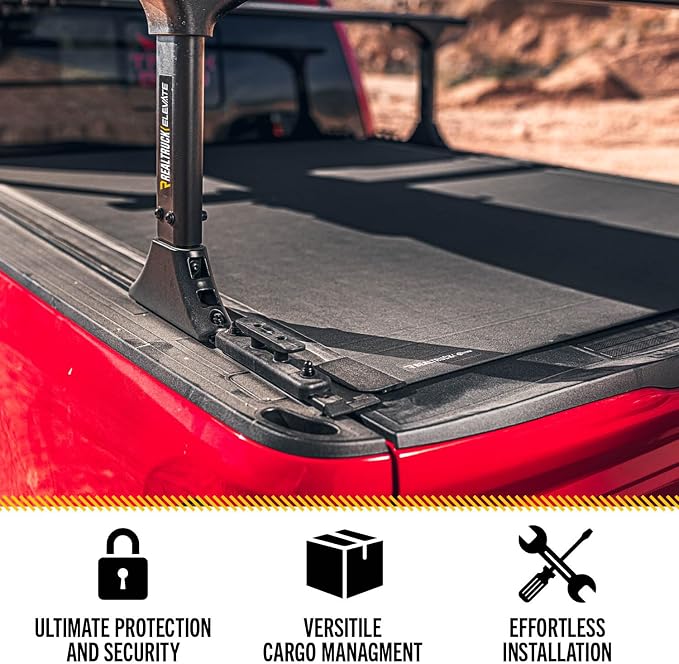 RealTruck BAK Revolver X4ts Hard Rolling Truck Bed Tonneau Cover | 80324RK | Fits 2022-2026 Ford Maverick 4' 5" Bed (54")