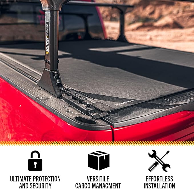 RealTruck BAK Revolver X4ts Hard Rolling Truck Bed Tonneau Cover | 80426RK | Fits 2016-2023 Toyota Tacoma (w/Track System) 5' 1" Bed (80.4")