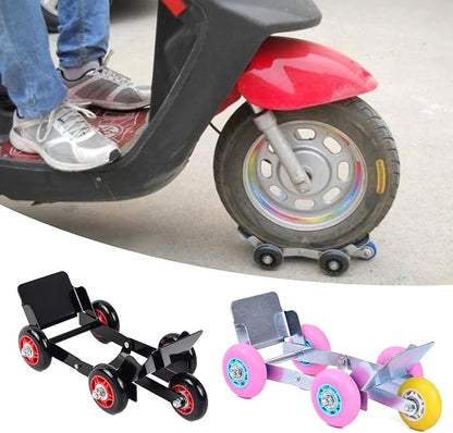 High Strength Motorcycle Relocation Tool for Narrow Areas Quick Relocation and Tire Emergencies Easy Handling & Storage
