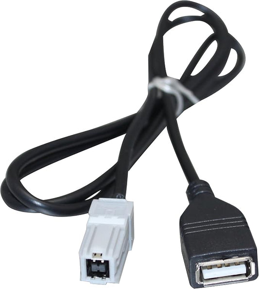 USB Adapter for Select Toyota & Lexus OEM USB Female 90CM