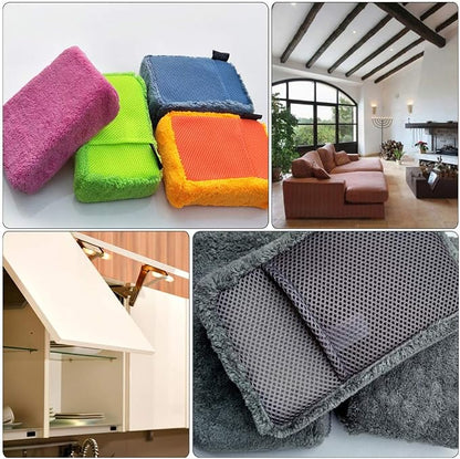 2pcs Absorbent Car Wash Sponge High Density Cleaning Glove for Car Care and Easy to Handle Auto Wash Supplies Selection