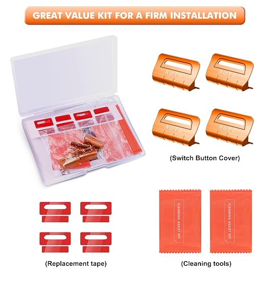 for Jeep 4 PCS Upgrade Metal Window Switch Button Cover Compatible with Jeep Wrangler JL JLU 2026 2025 2024 2023 2022 2021 2020 2019 2018 & Gladiator JT 2020-2026 Interior Accessories (Orange)