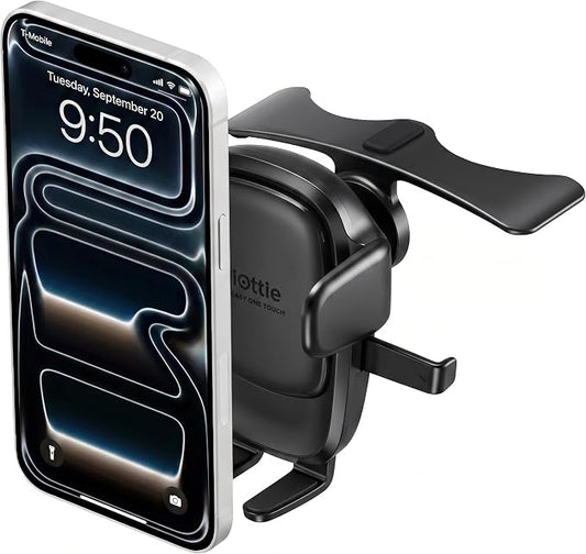iOttie Easy One Touch Advanced CD Slot Car Phone Mount - Universal Cell Phone Holder for iPhone, Google, Samsung, LG, Moto and All Other Smartphones