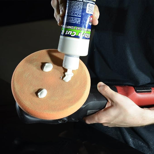 Detail King Vibra Cut II Heavy Cut Car Compound - Car Buffer, Car Scratch Remover - Body Shop Safe - Gallon