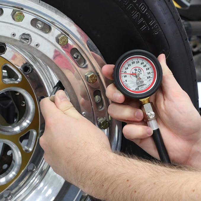 Longacre 52-52004 0-60 PSI Tire Pressure Gauge, 2 Inch