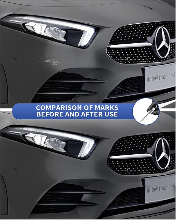 792/9792 Palladium Silver Metallic Touch Up Paint Compatible with Mercedes-Benz Exact Match–Chips and Nicks Touch Up