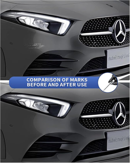 792/9792 Palladium Silver Metallic Touch Up Paint Compatible with Mercedes-Benz Exact Match–Chips and Nicks Touch Up