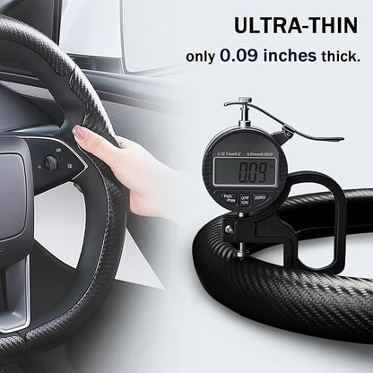 Steering Wheel Cover for Tesla Model Y Juniper (2025- Present) Model 3 Highland (2024- Present), Steering Wheel Accessories for Tesla Model Y Juniper / 3 Highland