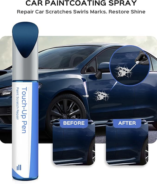 SAL Abyss Blue Pearl Touch Up Paint Compatible with Subaru Exact Match Chips and Nicks Touch Up