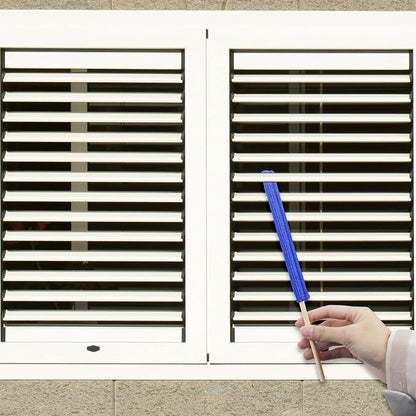 22 PCS Microfiber Detail Duster Sticks, Mini Duster Crevice Cleaning Tool for Car Air Vents, Blinds, Fans, Windows, Small Spaces, Gap Dust Cleaner