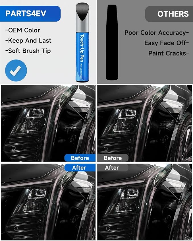 G6I/WA616D Emerald Lake Metallic Touch Up Paint Compatible with Cadillac Exact Match Touch Up Paint Car Scratch Repair