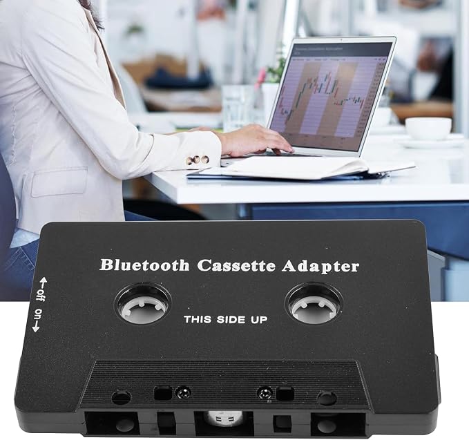 Cassette Bluetooth Adapter for Car, Wireless 5.1 Bluetooth Cassette Adapter, Wireless Cassette Receiver for Car