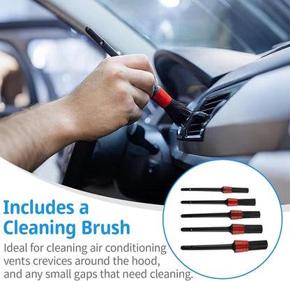 Detailing Car Cleaning Gun Interior Dryer Air Blow Gun, High Pressure Blower Gun, Car Detail Gun Fast Drying Blows Away Dust and Dirt Using Air