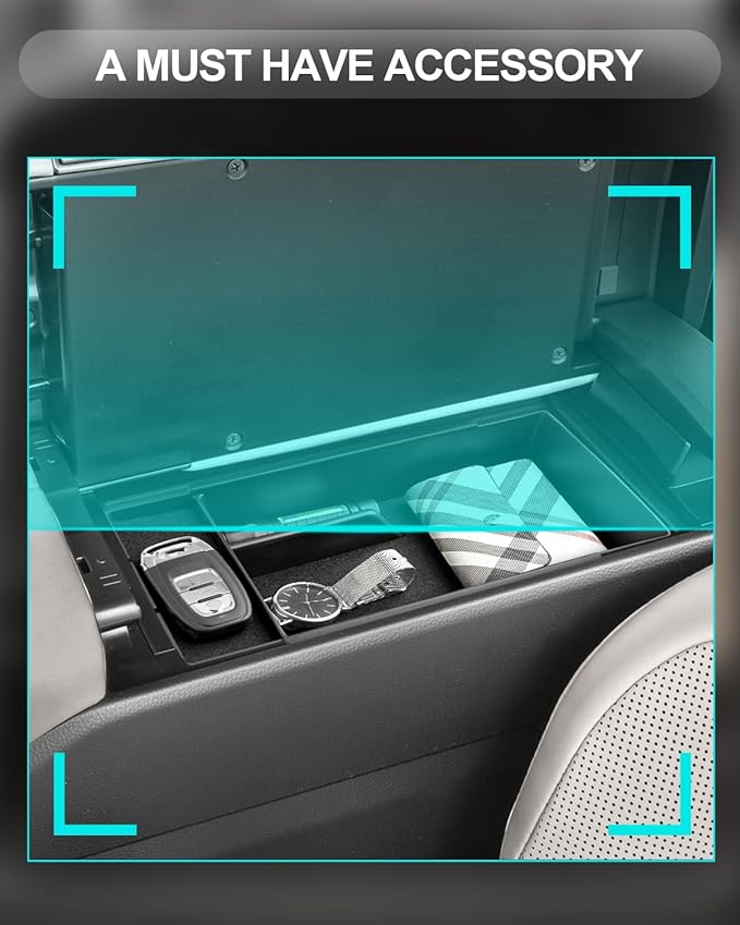 CDEFG for 2025 2026 Toyota Crown Center Console Organizer Tray for 2025 2026 Toyota Crown/Crown Signia Accessories Middle Console Organizer 2025 Crown Armrest Storage Box