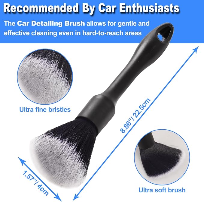 3PCS Wheel Brush Kit for Cleaning Wheel and Tire, Wheel and Rim Brush, Car Detailing Brushes, Bendable & Durable Car Wheel Rim Cleaner Brush Set,Car Detailing Cleaning Brush Supplies Kit